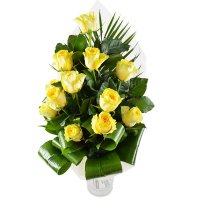 Golden Music - : Yellow Rose,ornamental foliage,packing.