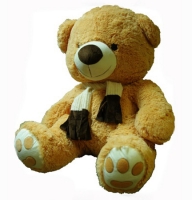 Presents - Teddy in scarf