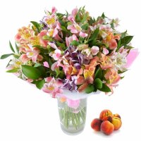 Palette - : Raffaello,Alstroemeria,packing.