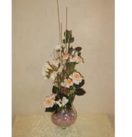 Compositions - Roses in a goblet.