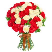�omradely - Composition: Red Carnation,white carnation.