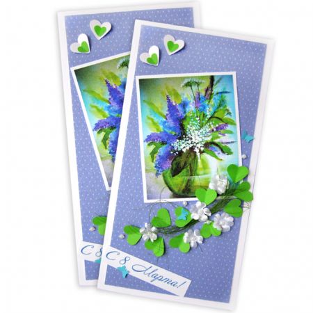 Product Greeting card on March 8
