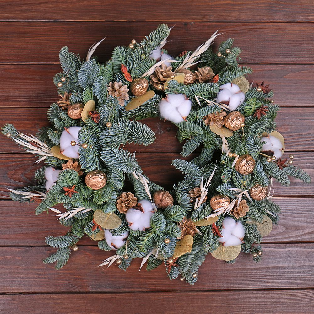 Product Christmas wreath of spruce 