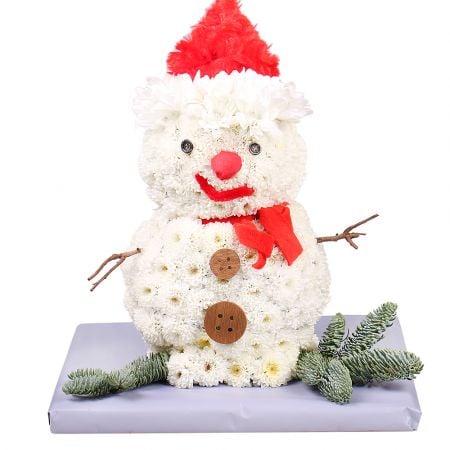 Bouquet Flower Snowman