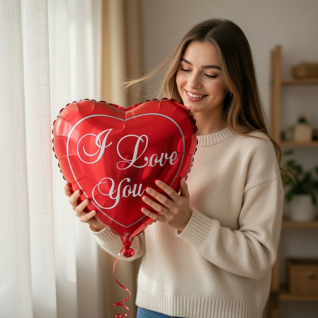 Product Heart balloon Love You