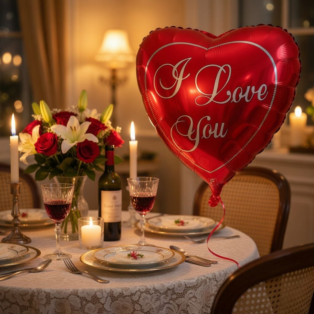 Product Heart balloon Love You