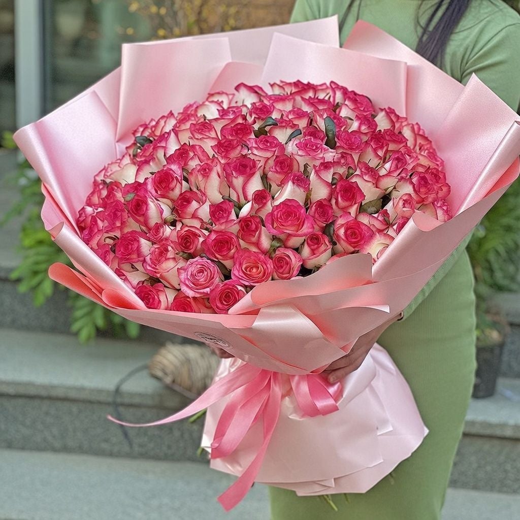 Bouquet 101 roses Jumilia