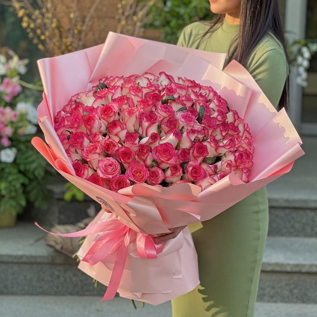 Bouquet 101 roses Jumilia