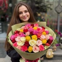 yellow rose, packaging, ribbon