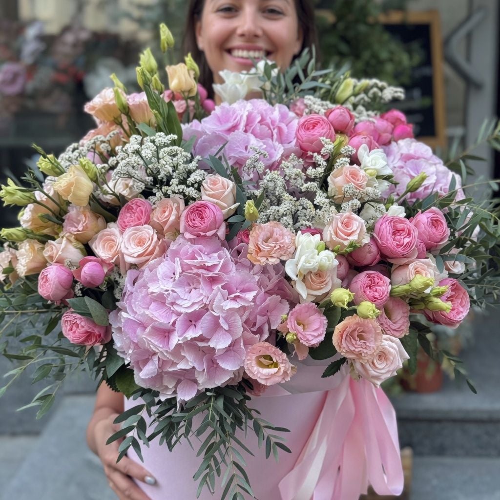 Bouquet Big flower box XXL