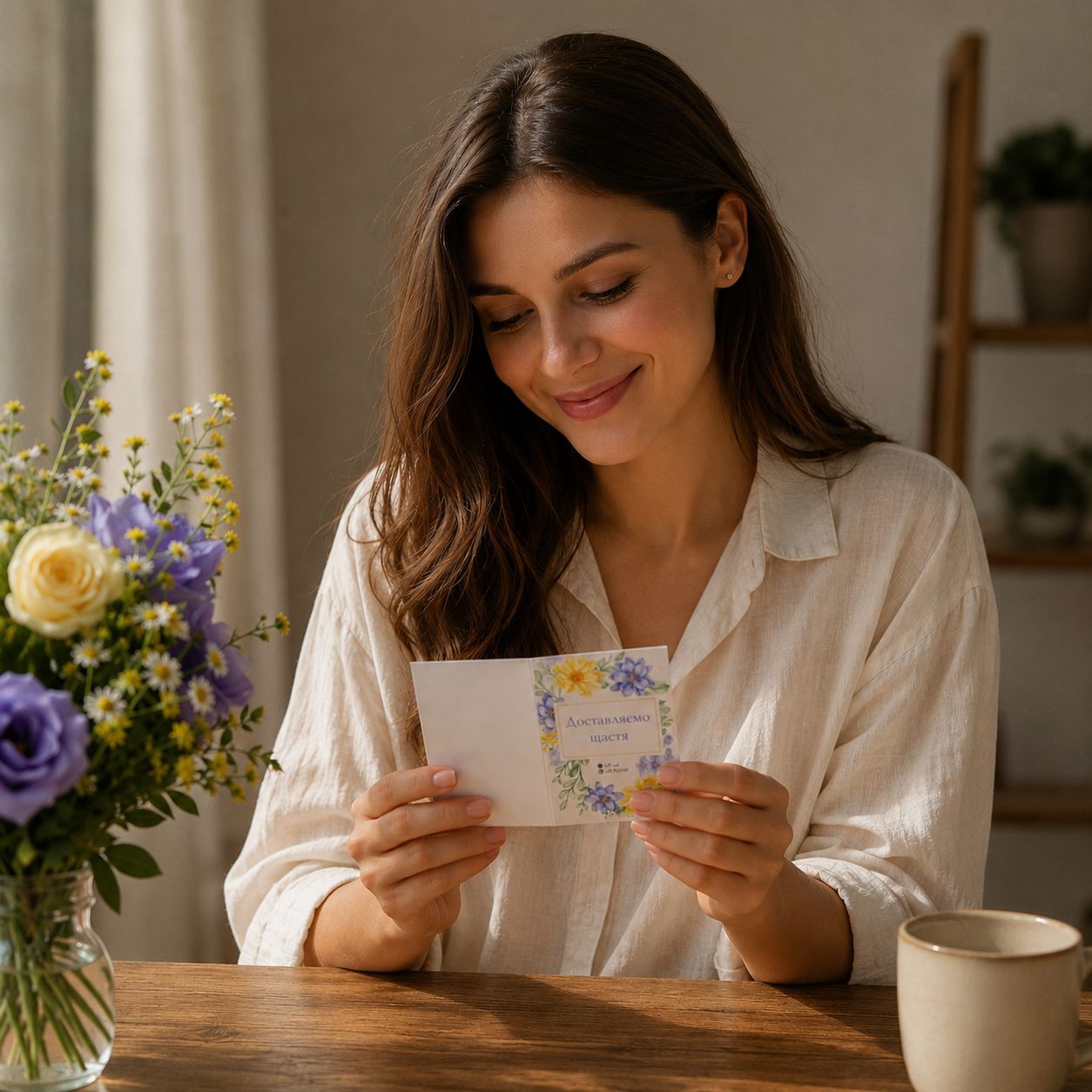 Product Card for flowers