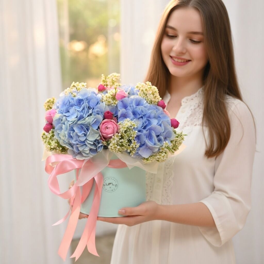 Bouquet Flower box Tender breeze