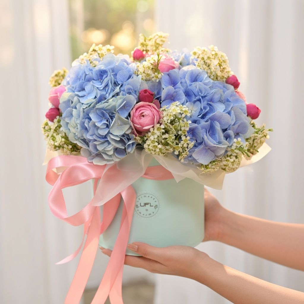 Bouquet Flower box Tender breeze