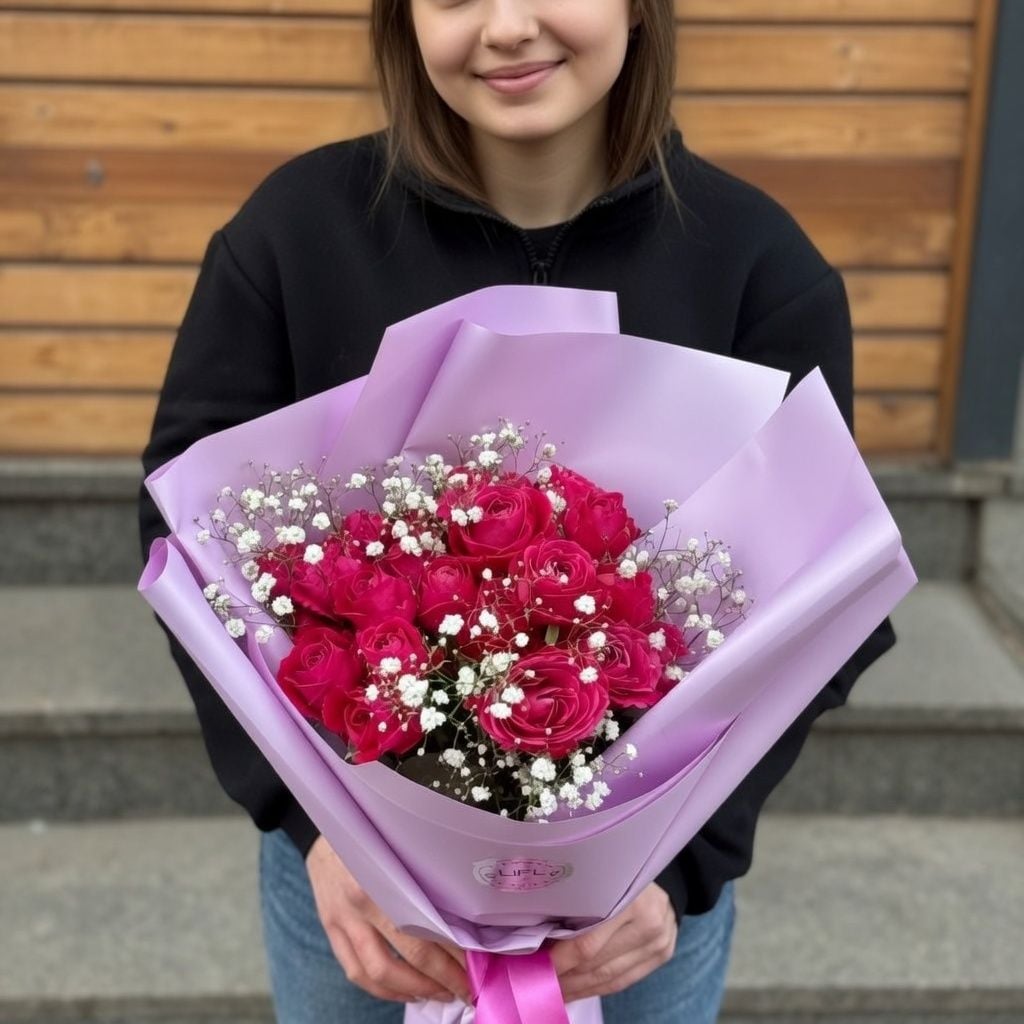 Bouquet Pink marvel 7 roses