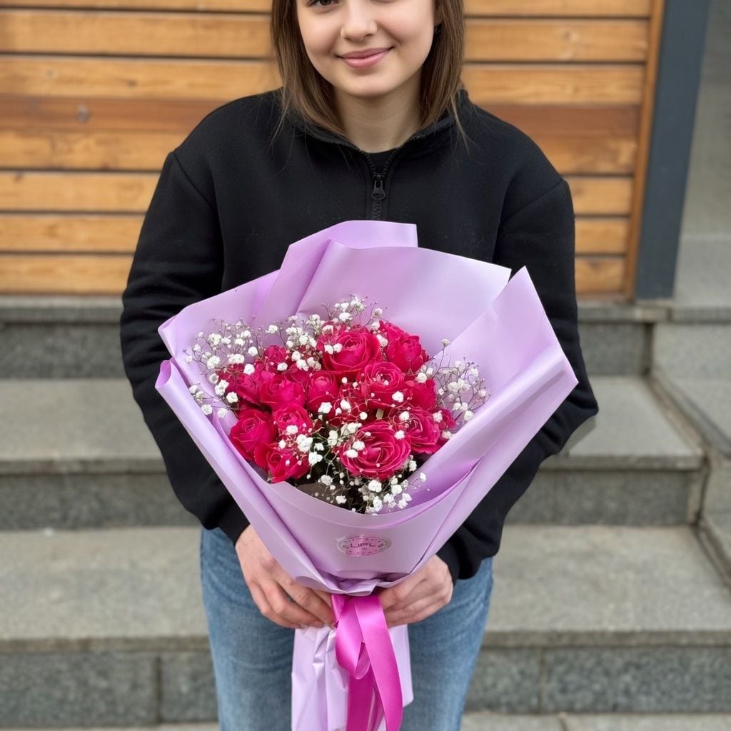 Bouquet Pink marvel 7 roses