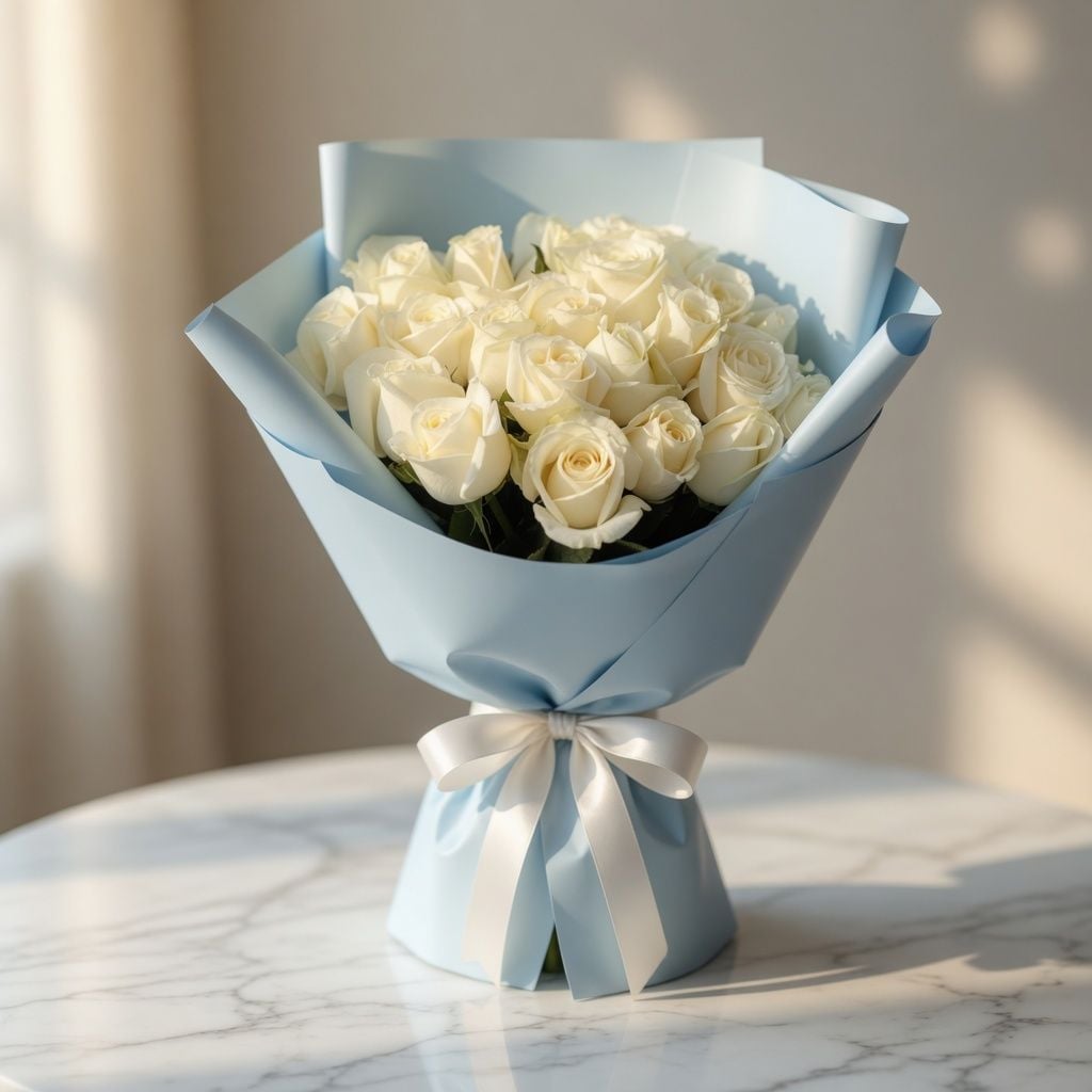 Bouquet Bouquet 21 white roses