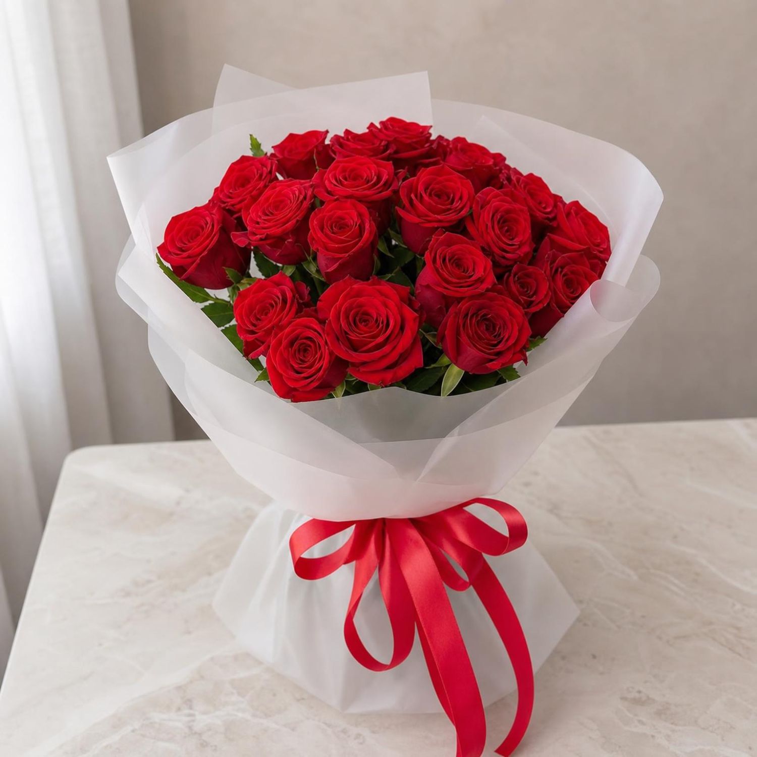 Bouquet 21 red roses