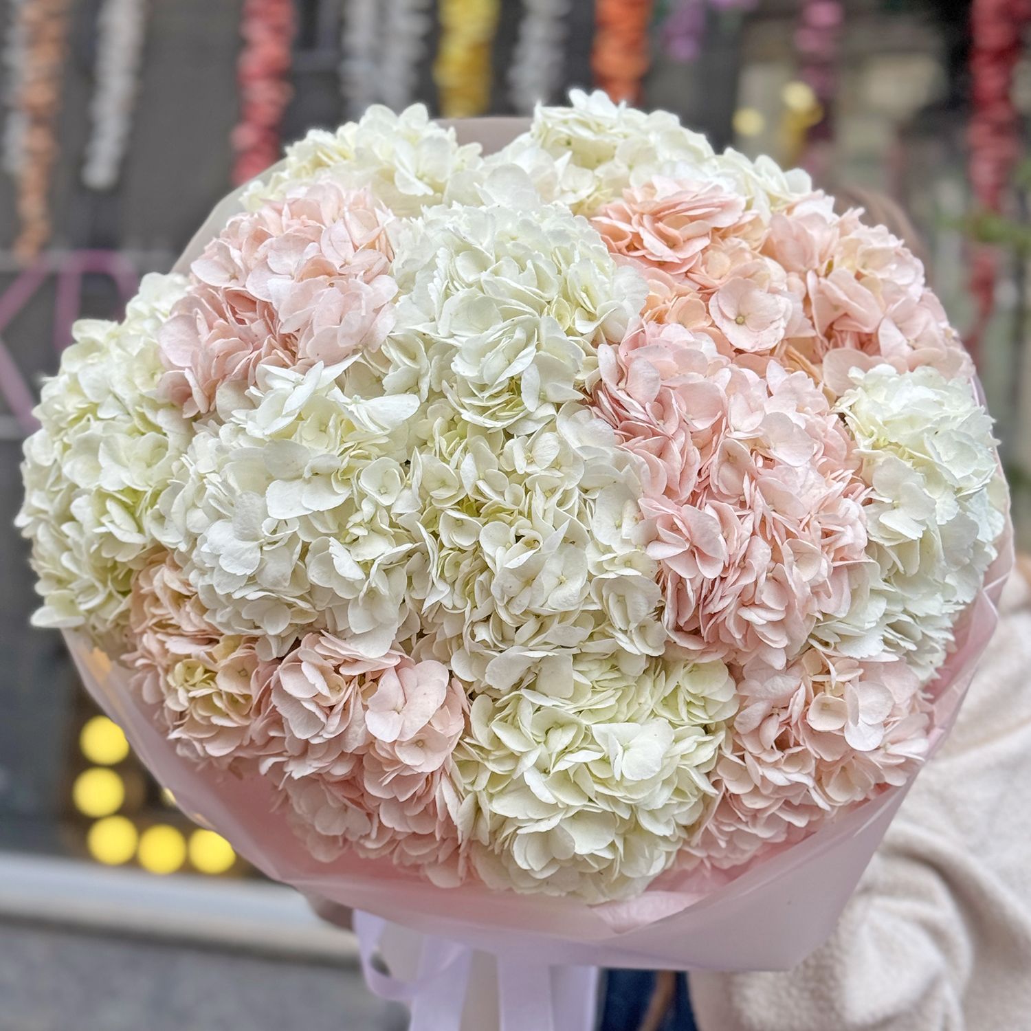 Bouquet Tender cloud of hydrangeas