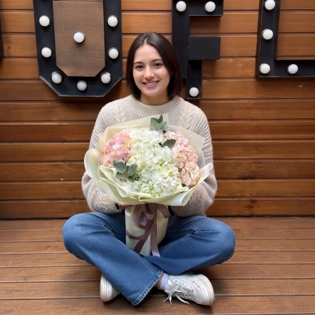 Bouquet Bouquet of 7 tender hydrangeas