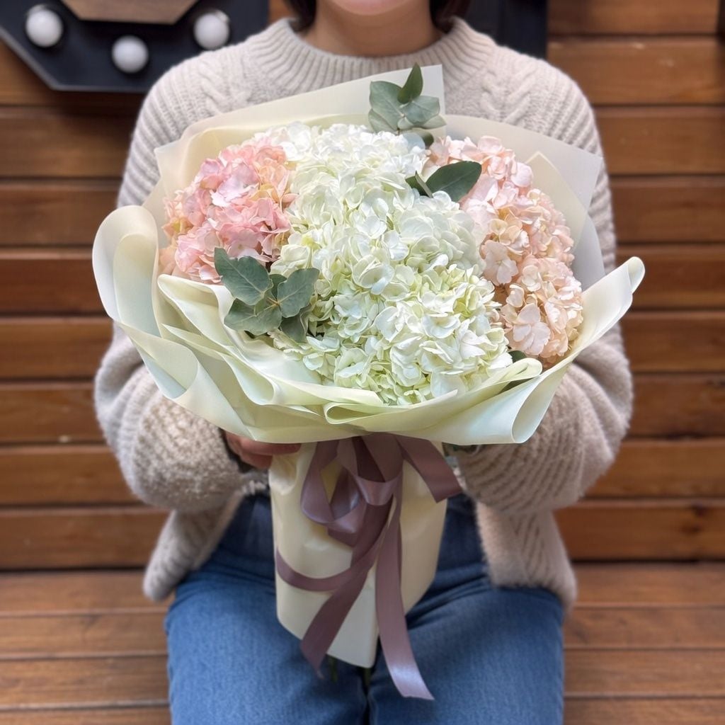 Bouquet Bouquet of 7 tender hydrangeas