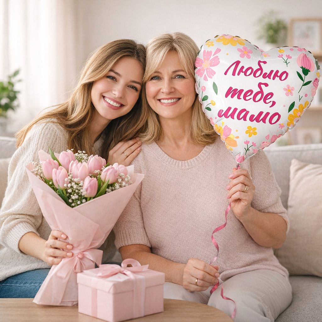 Product Balloon I love you, mom