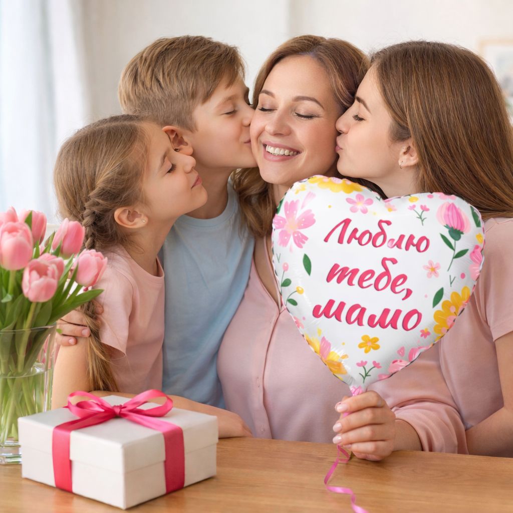 Product Balloon I love you, mom