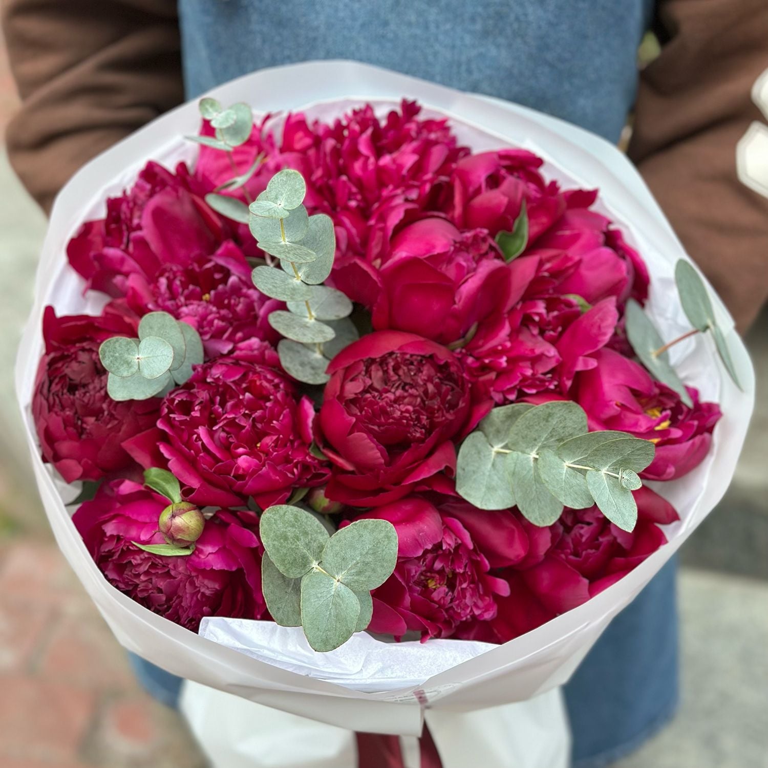 Bouquet Bouquet of peonies 15 pcs