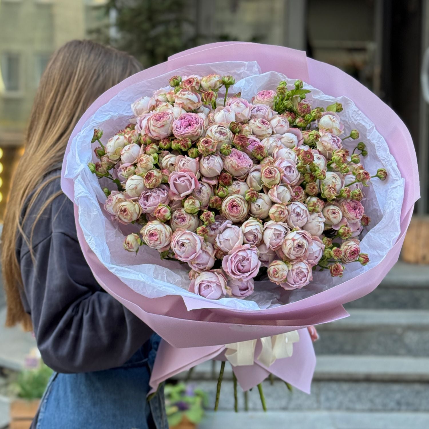 Bouquet 25 spray roses Blossom Bubbles