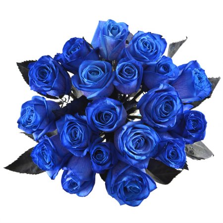 Bouquet Blue roses Mystic