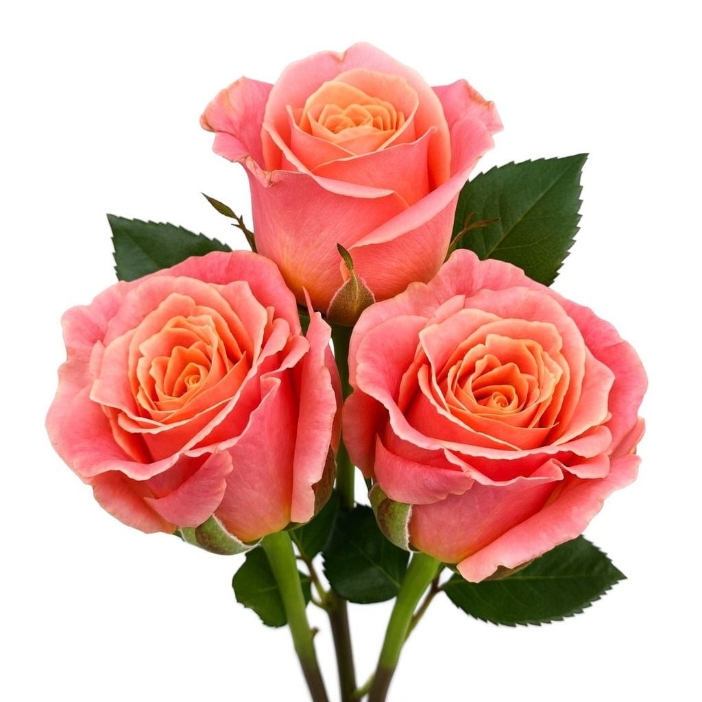 Bouquet Coral roses per number