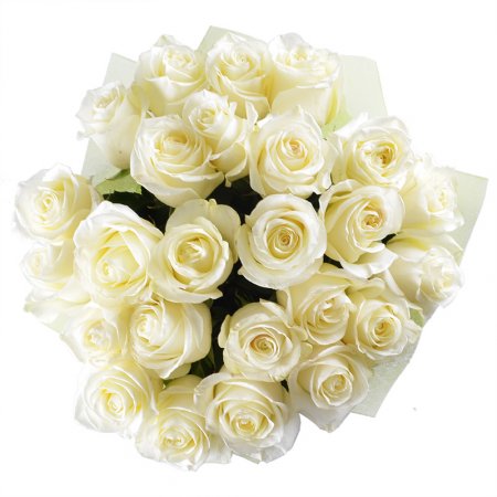Bouquet White silk