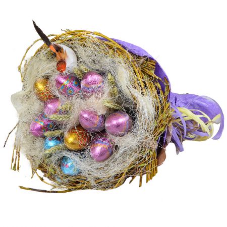 Order Bouquet of chocolate eggs with delivery