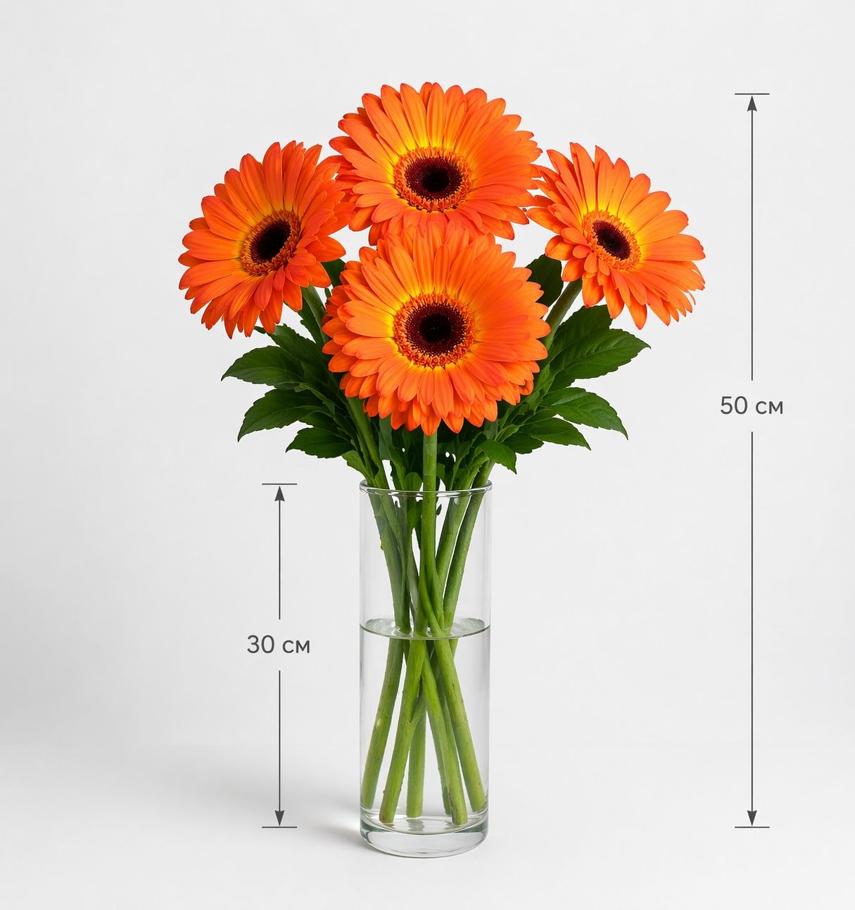 Bouquet Orange gerberas by the piece