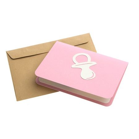 Product New Baby Girl Greeting Card