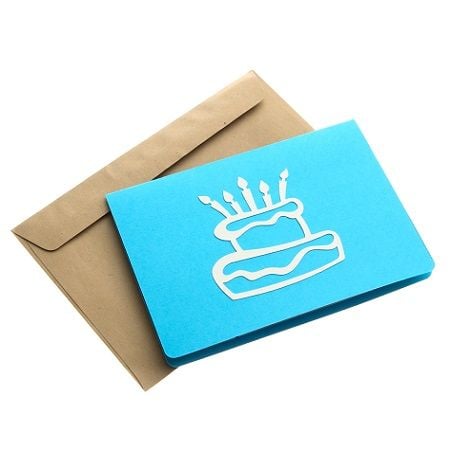Product Happy Birthday (cake) Greeting Card