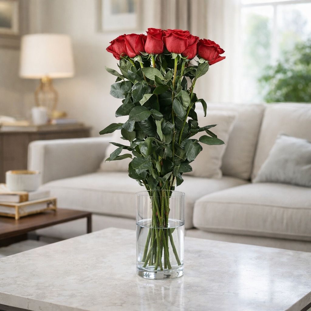 Bouquet Bouquet of 15 long red roses