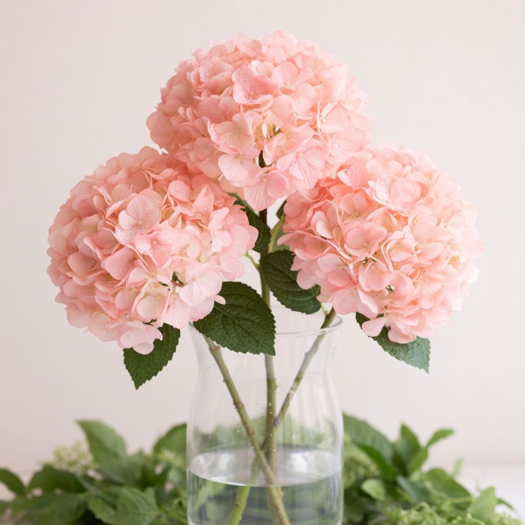 Bouquet Pink hydrangea by piece