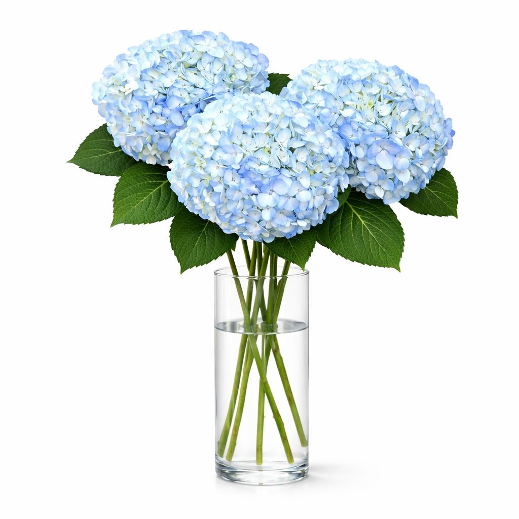 Buy marvellous azure hydrangeas. Delivery to any city!