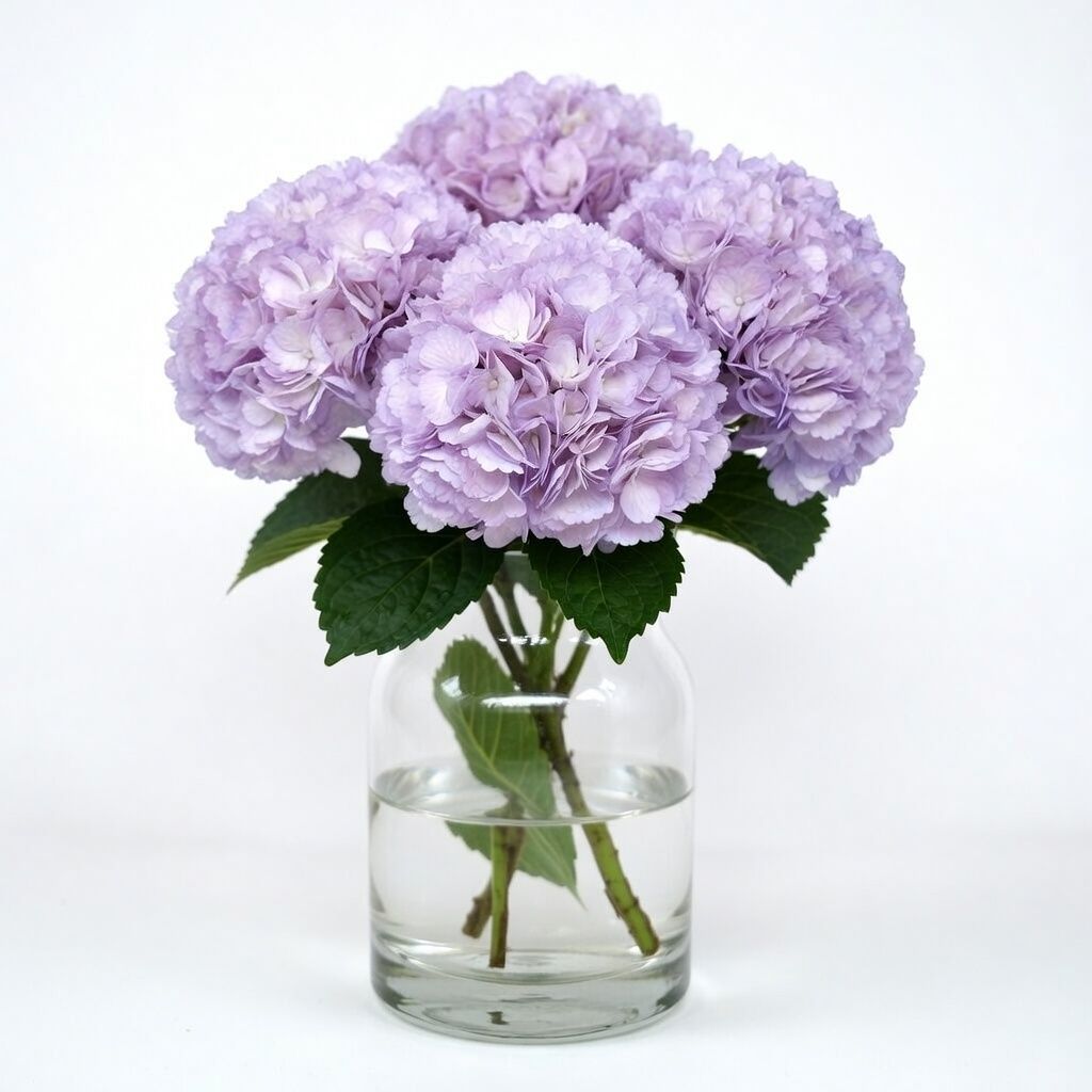 Bouquet Hydrangea purple piece