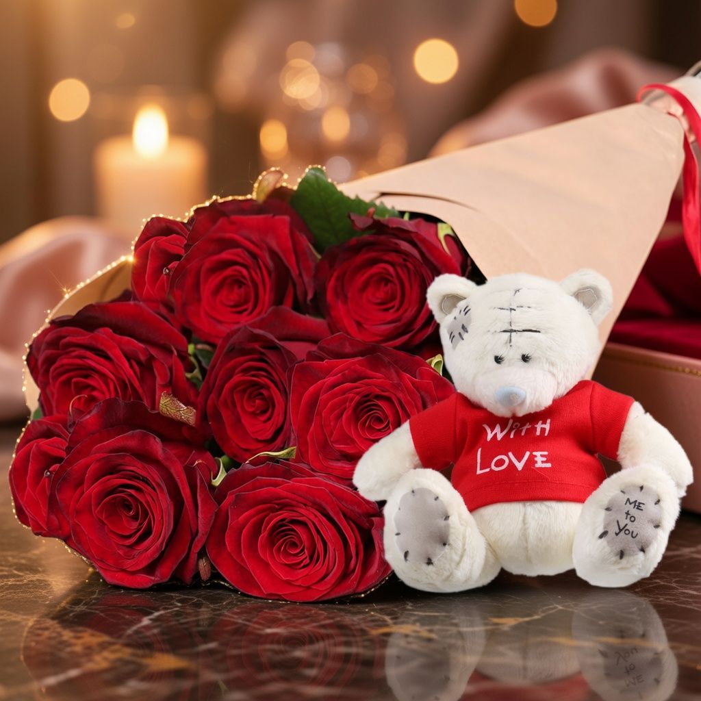 Bouquet Bouquet Red roses 9pcs