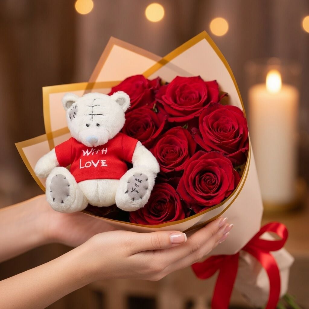 Bouquet Bouquet Red roses 9pcs