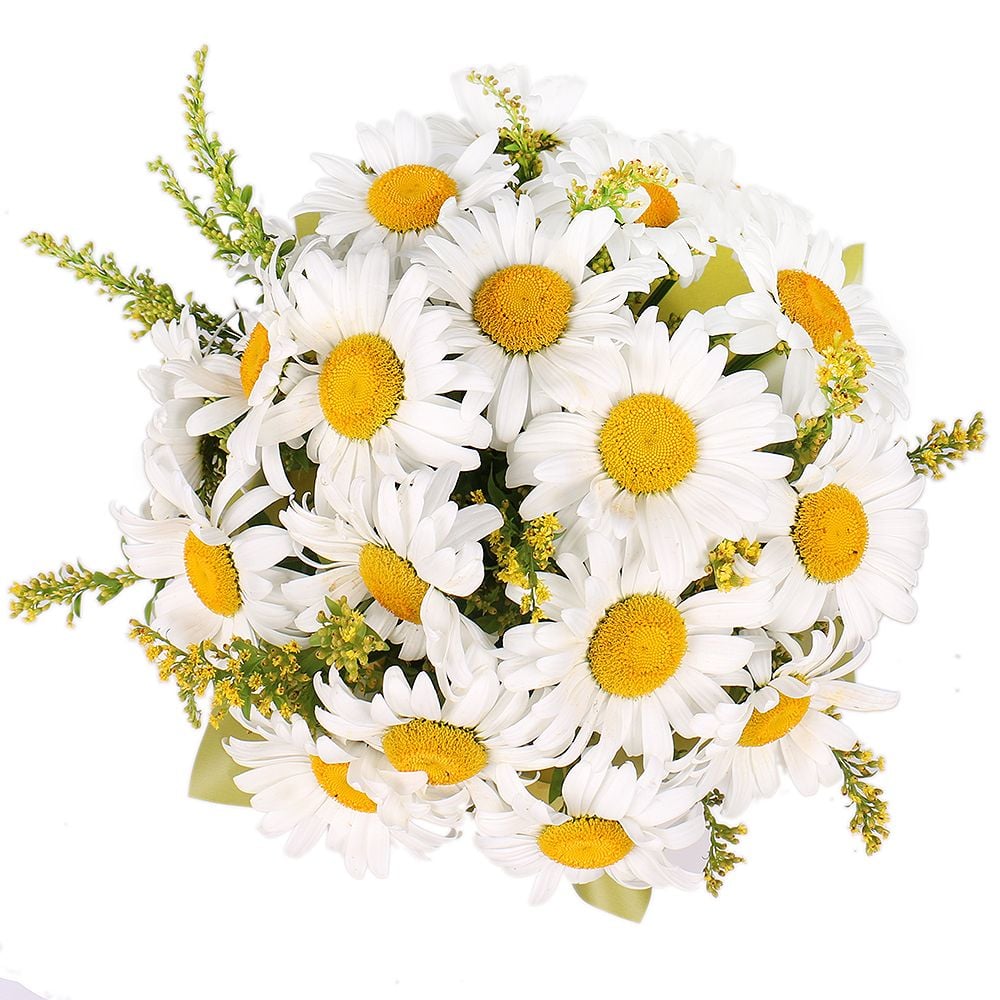 Bouquet Daisies in a hat box