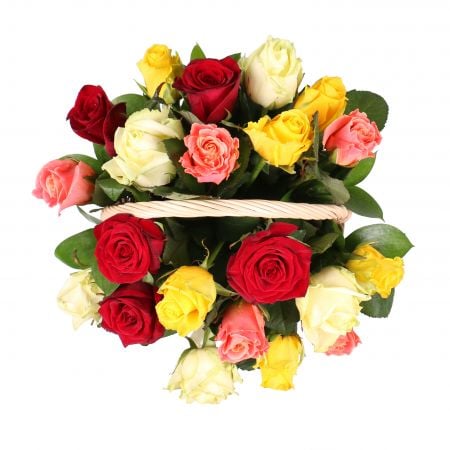 Order the composition of flowers with delivery