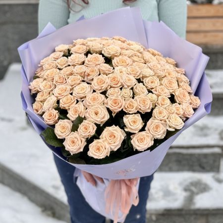 Bouquet Promo! 101 creamy roses