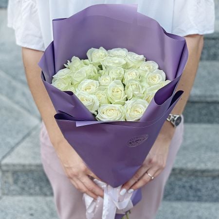 Bouquet Promo! 25 white roses