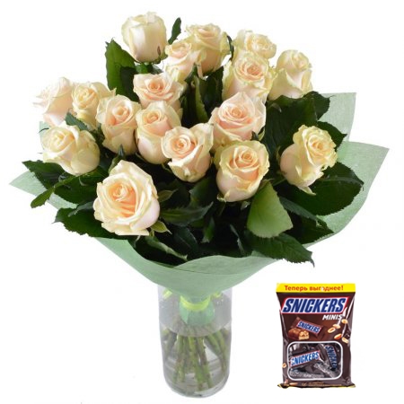Bouquet  +   Snickers