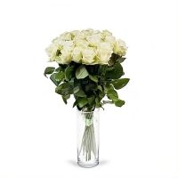 Bouquet White rose 50cm