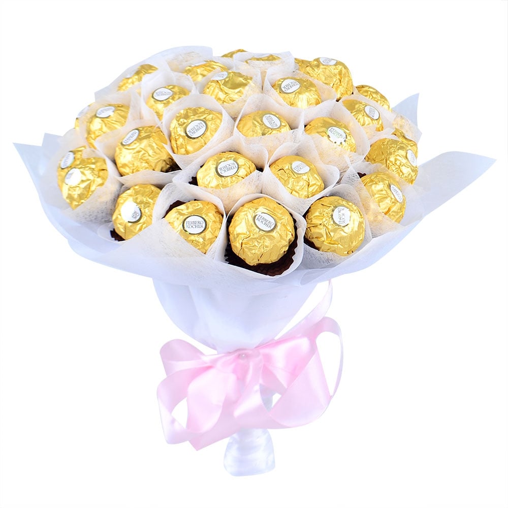 Delicious bouquet of chocolates - order - we will deliver your bouquet anywhere! 