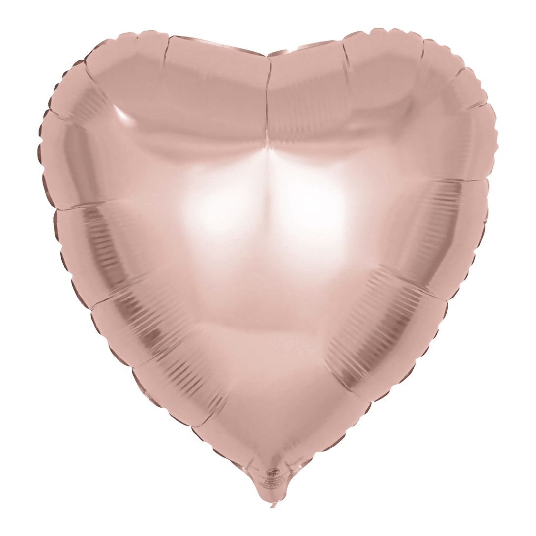 Product Foil pink gold heart balloon