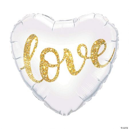 Product Love Glitter Heart Balloon
